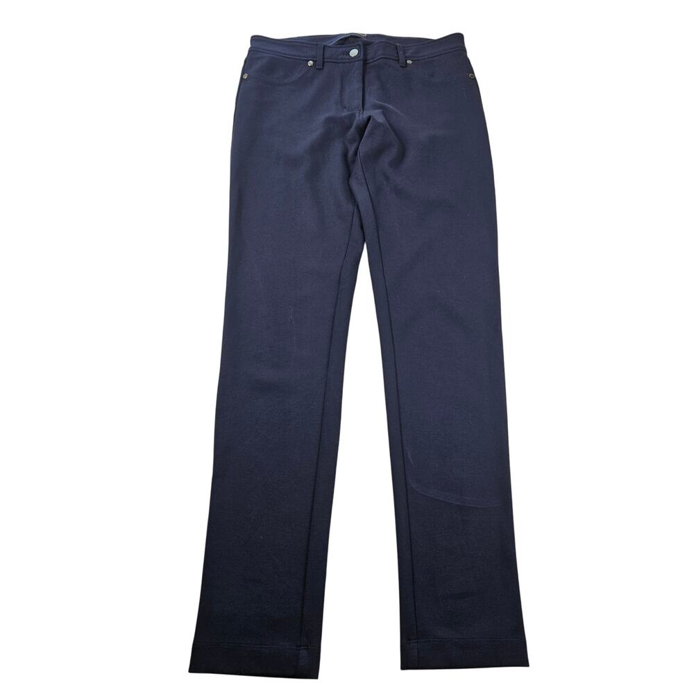 J. McLaughlin Navy Cropped Ankle Pants